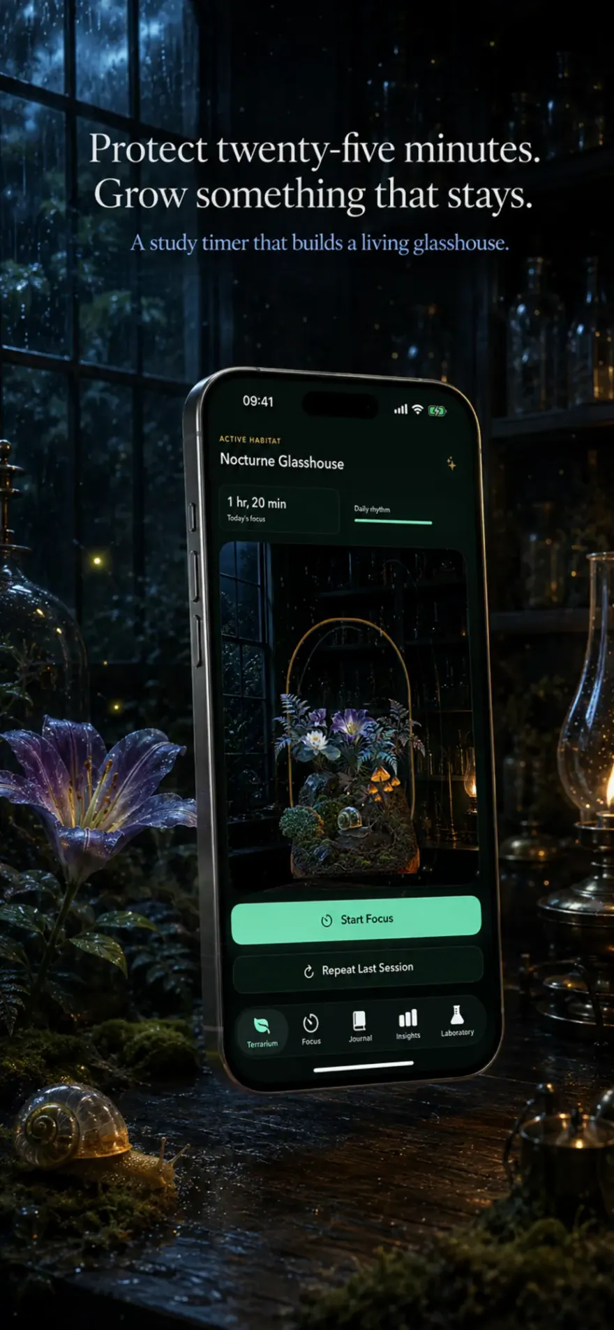 Focus Terrarium: Study Timer screenshot 5 of 6