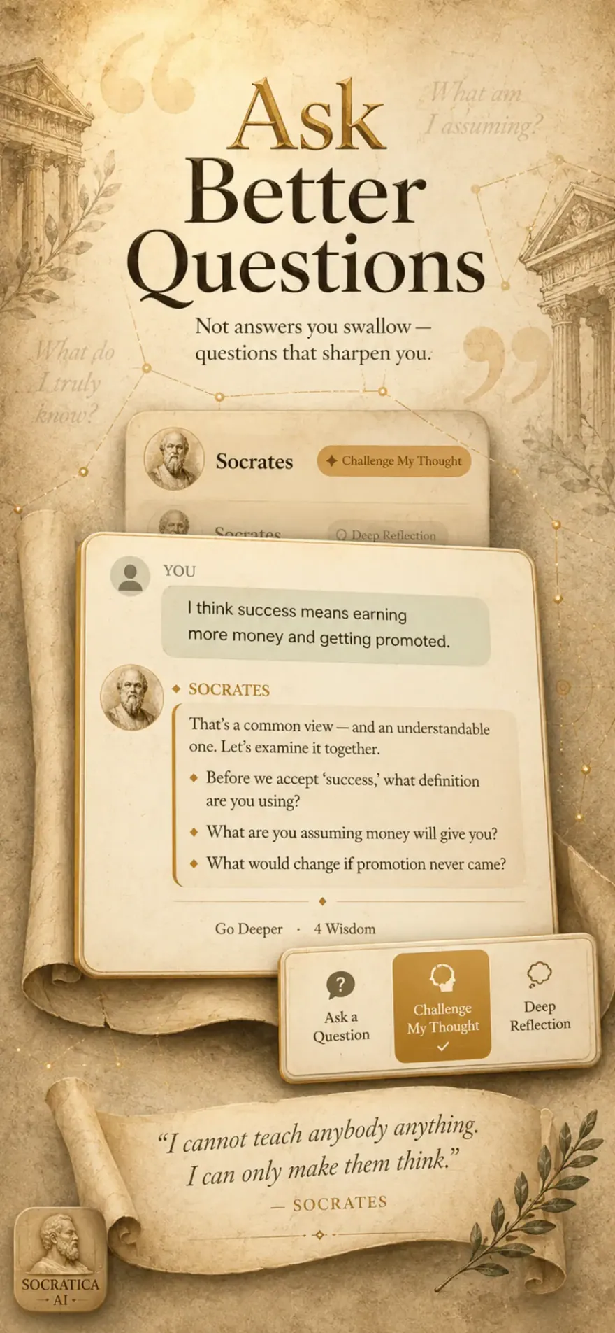 Socratica: Stoic AI Journal screenshot 3 of 6