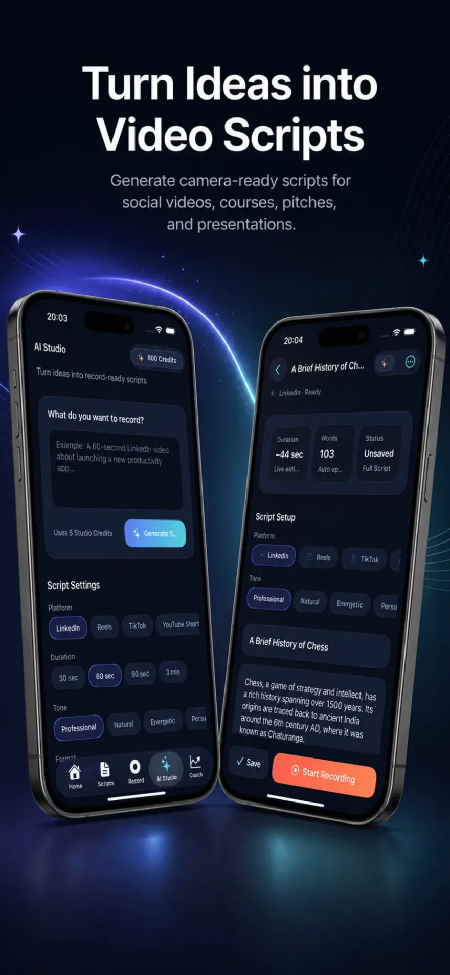SpeakCue AI Teleprompter screenshot 3 of 6