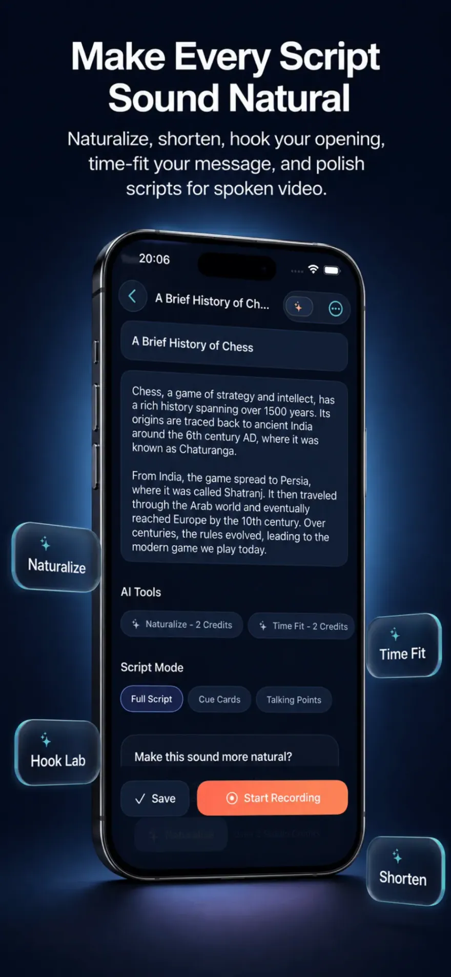 SpeakCue AI Teleprompter screenshot 5 of 6